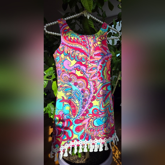 Lilly Pulitzer Groovy Little Delia dress size 8 - Picture 1 of 6
